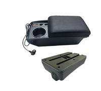 Voiture Accoudoirs Pour Peugeot 307 I 2001-2008 Accoudoir Boîte De Rangement Accoudoir Double couche(W1 Fast charging)