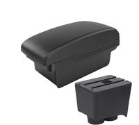Voiture Accoudoirs Pour VW Polo MK5 6R VW Vento 2002-2009 Accoudoir Voiture Boîte De Rangement Accoudoir Double couche(A Black line NO USB)