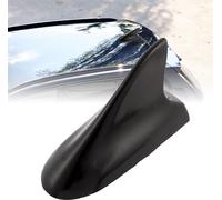 Voiture Adhésif Base Requin d'antenne en forme de nageoire Noir