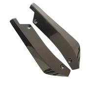 Voiture Aileron Accessoires De Voiture Style Aileron Pare-Chocs Arrière pour Jaguar XF XJ XJS XK pour S-Type pour X-Type XJ8 XJL XJ6 XKR XK8 XJS X320 X308 2 Pièces (Color : Noir)