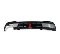 Voiture Aileron Arrière Aile Pour E92 Pour E93 2008 2009-2013 Lèvre Diffuseur Pare-chocs Arrière Avec Feu Stop LED Protecteur Séparateur Diffuseur Arrière(Glossly black)