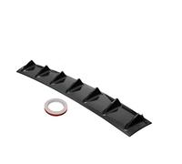 Voiture Aileron Autocollant De Décoration Couverture Noir Brillant pour Volvo XC60 Accessoires De Voiture Universels ABS Becquet Inférieur Pare-Chocs Arrière (Taille : 85.5cm Black)