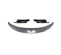 Voiture Aileron Latérale Kit Carrosserie Comprenant Diffuseur Aileron Un Séparateur D'angle Pare Chocs Avant Compatible Avec Les Série 3 M3 E90 E91 E92 E93 2006-2013(Carbon Fibre)