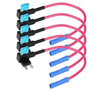 Voiture Ajouter Un Robinet de fusible Circuit Support Lame d'adaptateur Automatique avec Le 15A Paquet 5(Standard)-Tap In Fuse