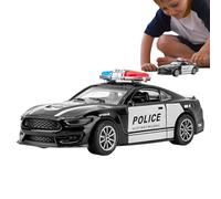 Voiture amovible pour enfants, modèle de police de jeu de rôle interactif en alliage | Jouets pour tout-petits de 3 à 8 ans et filles d'âge préscolaire, cadeau d'anniversaire de Noël
