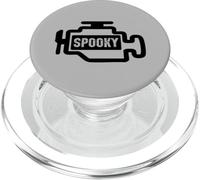 Voiture Amusante Spooky Check Engine Light PopSockets PopGrip pour MagSafe