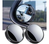 Voiture Angle Miroir d'angle Mort, pour Mazda 2 Hybrid 2024 2025 Convexe Miroir d'angle Mort Étanche et Ajustable Angle Mort Auxiliaires De Recul,A