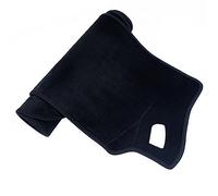 Voiture Anti-dérapant Tapis Tableau De Bord Couverture Pad Parasol Dashmat Tapis pour Toyota pour Couronne pour Royal S200 2008 2009 2010 2011 2012(Polyester All Black)