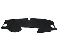 Voiture Anti-dérapant Tapis Tableau De Bord Tapis Couverture Pad Pare-Soleil Tableau De Bord pour X1 E84 2010-2015(Polyester All Black)