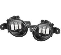 Voiture Antibrouillard 2 X Pour Clio 2/II Facelift Pour 2003-2016 (non Adapté Au Pré-lifting) Phare Antibrouillard Angel Eye 30W Lentille LED Pour Voiture Lampe Jour DRL Auto Antibrouillard(White and