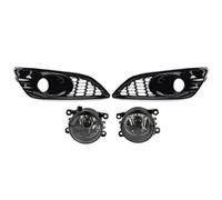 Voiture Antibrouillard Avant Pour Ford Pour Fiesta Mk7.5 Facelift 2013-2017 Pare-chocs Avant Phare Antibrouillard Calandre Inférieure Couverture Feux Antibrouillard Creux Voiture Feu Brouillard Avant(