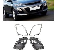 Voiture Antibrouillard Gril Couvercle De Lampe Garniture Avant Antibrouillard Grilles pour Mazda CX7 2010 2011 2012 2013 2014 Couvercle Phare antibrouillard Voiture.,C/Type C 2pc
