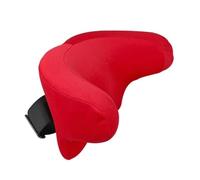 Voiture Appuie-tête 1 pièce, Appui-tête intérieur de Voiture, Support tête, Oreiller Cou, siège en Coton à mémoire Forme Doux(Red)