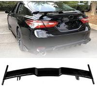 Voiture Arrière Spoilers pour Toyota 8th Gen Camry Le SE XLE XSE 2018 2019 2020 Coffre ArrièRe Couvercle Aileron ExtéRieure Aile Queue,Becquet Voiture Modification Styling.,A-Gloosy Black