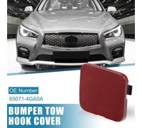 Voiture Arriššre Pare-chocs Remorquage Crochet Oeil Couverture Remorque Capuchon 85071-4GA0A Rouge