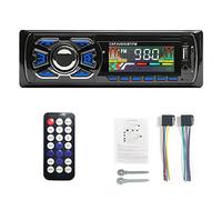 Voiture Audio Radio 1din stéréo Bluetooth Mp3 Joueur FM Recharge de téléphone Support 12V récepteur AUX/USB TF Carte dans Le kit Tableau Bord