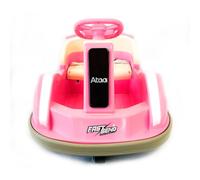 Voiture Auto tamponnante - Auto tournante électrique - Rose- autotamponante pour Enfants avec Batterie 6v