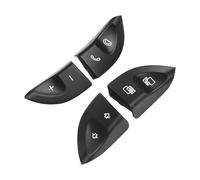 voiture Autocollant Compatible Avec Benz Pour Classe S W220 1998-2005 Pour CL Classe W215 1996-2006 2208210679 Autocollant De Réparation De Bouton De Commutateur De Volant De Voiture,