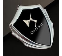 Voiture Autocollant Emblème pour DS Spirit DS3 DS4 DS4S DS5 DS6 DS7 DS9, 3D Autocollants pour Voitures Car Styling Sports Sticker Emblem Badge Decal Auto,B