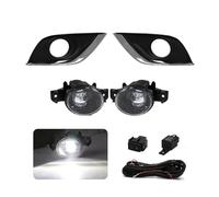 Voiture Avant Antibrouillard Pour Nissan Pour Sunny 2014 2015 Pour Versa Berline Pour Almera N17 Feu Antibrouillard Feu Circulation Diurne DRL Lumière Jour Phares Antibrouillard(Led Fog Lamp)
