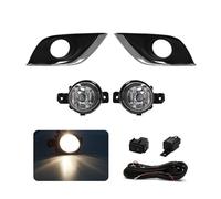 Voiture Avant Antibrouillard Pour Nissan Pour Sunny 2014 2015 Pour Versa Berline Pour Almera N17 Feu Antibrouillard Feu Circulation Diurne DRL Lumière Jour Phares Antibrouillard(Halogène)