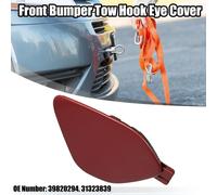 Voiture Avant Droite Pare-chocs Remorquage Oeil Capuchon Couverture pour Volvo V60 - 1 Pcs Rouge