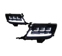 Voiture Avant Phare Compatible Avec Toyota Pour Hilux Pour Vigo 2011 2012 2013 2014 Remplacement Dernier Style Feux De Jour Double Projecteur Accessoires Voiture