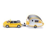 Jouet - SIKU - Voiture avec caravane - Pour Enfant de 3 ans et plus - Utilisation Extérieure