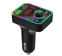 Voiture avec émetteur sans fil | Adaptateur de voiture sans fil FM polyvalent | Transmetteur radio FM portable Transmetteur de voiture sans fil pour la plupart des véhicules