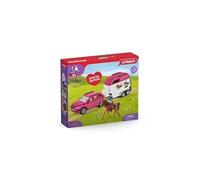 Schleich Voiture avec remorque pour chevaux 72223 – Gamme Horse Club