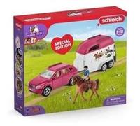 Voiture avec remorque - 72223 - Gamme Horse Club Rouge G