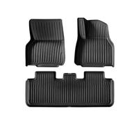 Voiture Bac Coffre pour Tesla pour Modèle Y 2021-2024 Coussin Protection Dossier Siège Arrière Tapis Coffre Anti-Coup Pied Accessoires D'intérieur Voiture(My RHD 3pcs)