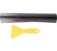 Voiture bande solaire visière film pare-brise imperméable ombre UV bricolage autocollant universel pour véhicule brun brun