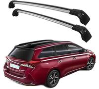 Voiture Barres de Toit pour Auris 5-dr Immobilien 2013-2019, Porte Bagages Transversales Galerie, Galerie de Toit pour Vacances Voyages