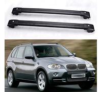 Voiture Barres de Toit pour BMW X5 E70 2006-2013, Porte Bagages Transversales Galerie, Galerie de Toit pour Vacances Voyages