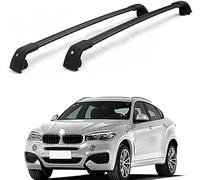Voiture Barres de Toit pour BMW X6 F16 X6M F86 2014-2019, Porte Bagages Transversales Galerie, Galerie de Toit pour Vacances Voyages