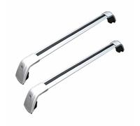 Voiture Barres de Toit pour Chery Big Ant eq5 2020-2022, Aluminium Barre Transversale Galerie Toit Railing Porte-Bagages Verrouillable Accessoires,B/Silver