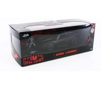 Jada Voiture miniature Batmobile The Batman 2022 1/32 en métal avec figurine Batman Noir 32042BK