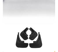 Voiture Bavette Garde Boue pour Audi A6L 2006-2010 Anti-éclaboussures sablage Avant et Arrière Protections des Pneus Jeu de 4 Pcs Noir