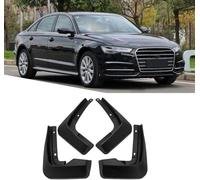 Voiture Bavette Garde Boue pour Audi A6L C8 2018-2023 Anti-éclaboussures sablage Avant et Arrière Protections des Pneus Jeu de 4 Pcs Noir