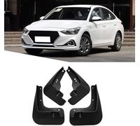 Voiture Bavette Garde Boue pour Hyundai Celesta 2017-2019 Anti-éclaboussures sablage Avant et Arrière Protections des Pneus Jeu de 4 Pcs Noir