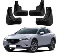 Voiture Bavette Garde Boue pour Mazda CX-4 2016-2019 Anti-éclaboussures sablage Avant et Arrière Protections des Pneus Jeu de 4 Pcs Noir