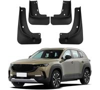 Voiture Bavette Garde Boue pour Mazda CX-50 2023 Anti-éclaboussures sablage Avant et Arrière Protections des Pneus Jeu de 4 Pcs Noir