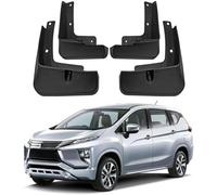 Voiture Bavette Garde Boue pour Mitsubishi xpander 2017-2020 Anti-éclaboussures sablage Avant et Arrière Protections des Pneus Jeu de 4 Pcs Noir