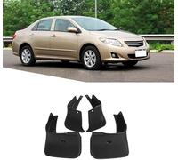 Voiture Bavette Garde Boue pour Toyota Corolla AE140 2007-2013 Anti-éclaboussures sablage Avant et Arrière Protections des Pneus Jeu de 4 Pcs Noir