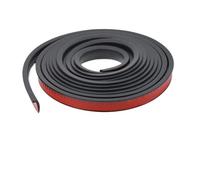 Voiture bavettes Élargisseurs Universels Passages Roue Voiture Extension Arceau Sourcil Garde-boue Lèvre Corps Protection Caoutchouc Couvercle Kit Garniture(3meters 1.4cm)