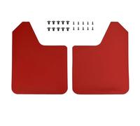 Voiture Bavettes Garde Boue Bavettes Universelles Voiture, Garde-boue, Élargisseurs D'ailes, Protections Anti-éclaboussures, Avant Et Arrière, Pièces Extérieures(2pc-set Red)
