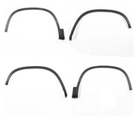 Voiture bavettes pour VW pour Tiguan 2009-2021 Voiture Roue Enjoliveur D'aile Aile Sourcil De Protection Autocollant Écusson Décoratif Anti-Rayures Kit(for 2017-2021)