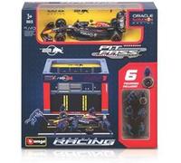 BBurago Voiture miniature 1:43 F1 Red Bull RB19 2023 Max Verstappen Argenté Coffret