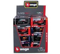 BBurago Voiture 1/43 Racing 10 pilotes Modèle aléatoire